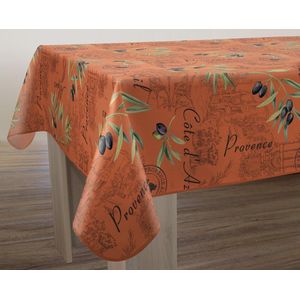 Mrs. Jones Premium Collection Tafelkleed vuilafstotend Provence rechthoekig 150 x 200 cm - Jules - Duurzaam - 100% polyester .