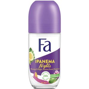 Fa - Deodorant Roller - Ipanema Nights - Maracuja & Night Jasmine - 24 uur Bescherming - 50 ml