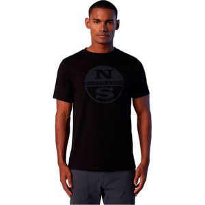 North Sails Graphic T-shirt Met Korte Mouwen Zwart XL Man