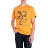 Replay - M3028.000.22336G - T-shirt - Geel - Korte Mouwen - Heren