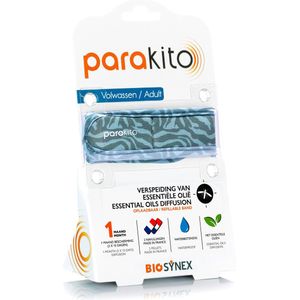 Parakito Oplaadbare Anti-Muggen Armband - Volwassen Dreams Fuchsia - 5 STUKS - Plant-Based Bescherming - Navulbaar - Innovatief