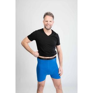 Yvanta Underwear - Stoma-ondergoed - Herenboxer - Maat M – blauw