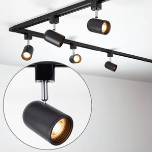 LumenXL - Railsysteem verlichting Collin - 3 meter - Zwart - 3 spots