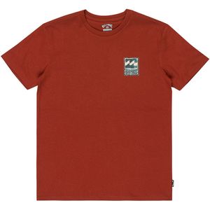 Billabong - T-shirt Stamp - Brick - Korte Mouwen - 100% Katoen