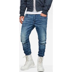 G-STAR D Staq 5 Pocket Slim Jeans - Heren - Medium Indigo Aged - W35 X L36