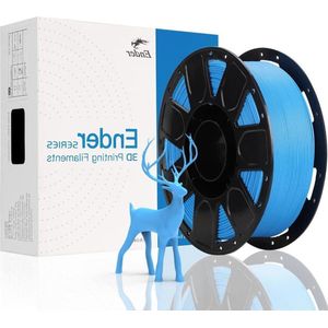 3D-printer filament - PLA-filament 175 mm - klitten vrij - sterke hechting - blauw - 1 kg