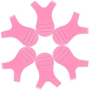 20 stuks Y-vorm wimperliften - roze Y-kammen voor wimperliften - Y-vorm wimper liften enten wimperborstel - Y-wimperliftgereedschap voor wimperlifting en schoonheid