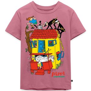 Pippi Langkous Villa Kakelbont Premium T Shirt Kinderen