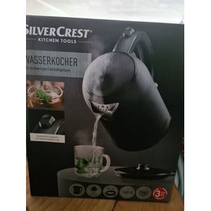 Silvercrest Kitchen tools waterkoker zwart 1.7L 2400W