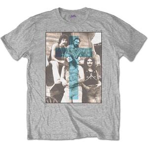 Black Sabbath - Blue Cross Heren T-shirt - XXS - Grijs