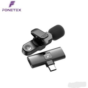 Fonetex Wireless Microphone With USB-C Connector