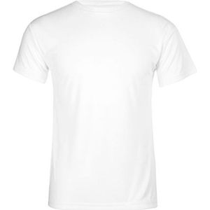 Herensportshirt 'Performance T' met korte mouwen White - 5XL