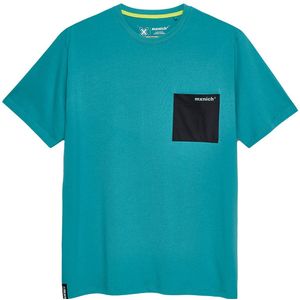 Munich - Oversize Boxes - T-shirt - Blauw - Korte Mouwen