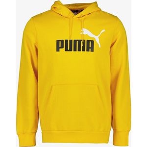 Puma Essentials Big Logo heren hoodie geel - Maat L