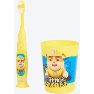 Paw Patrol - Tandenborstelset - Voor Kinderen 3+ - Met Timer en Zuignap