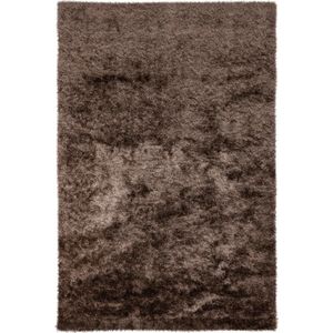 Twist | Hoogpolig Vloerkleed | Light Brown | Hoogwaardige Kwaliteit | 120x170 cm