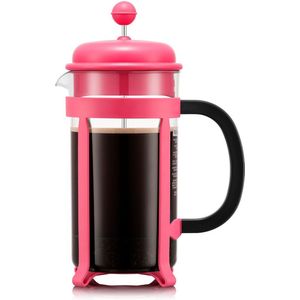 Bodum | Java French Press Cafetière | Kunststof | 8 kops | Bubblegum | 1L