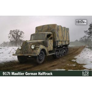 1:72 IBG Models 72072 Ford 917t Maultier German Halftrack Plastic Modelbouwpakket