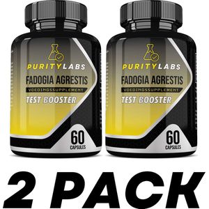 PurityLabs Fadogia Agrestis 2 Pack - Krachtige Formule - 100% Puur - Lab Getest