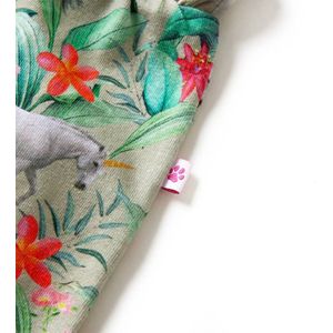 vidaXL - Kindershorts - met - trekkoord - 92 - lichtkaki