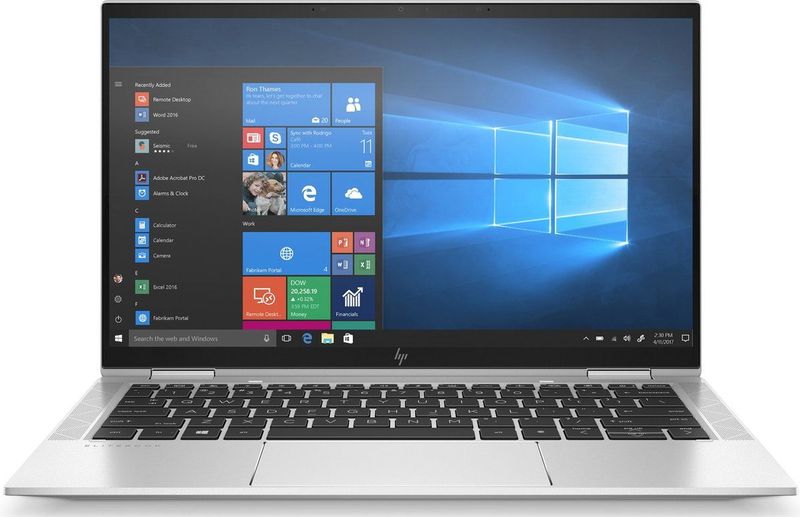 HP EliteBook x360 1030 7G Intel® Core™ i5 i5-10210U Hybride (2-in-1) 33,8 cm (13.3") Touchscreen Full HD 8 GB LPDDR4-SDRAM 256 GB SSD Wi-Fi 6 (802.11ax) Windows 10 Pro Zilver