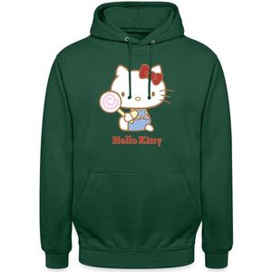 Hello Kitty Met Een Lollipop Hoodie Unisex