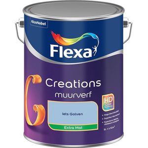 Flexa - Creations Muurverf Extra Mat - Iets Golven - Mengverf - 5 Liter