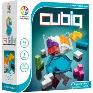 SmartGames - Cubiq - Denkspel - 80 opdrachten