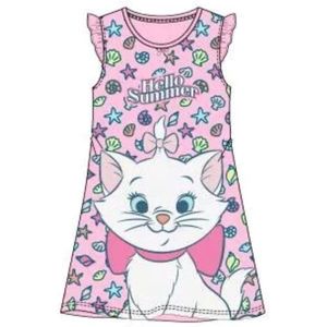 Marie de Kat Hello Summer nachthemd/pyjama roze katoen maat 104