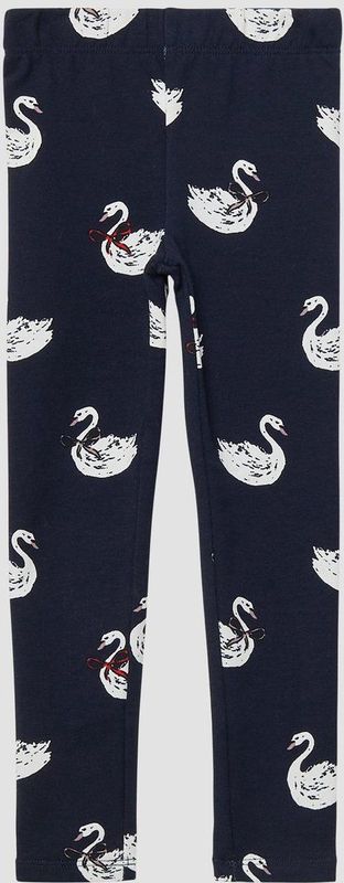 Legging - Zacht - Slim-fit - Geborstelde Sweatstof - All-over Print