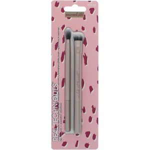 Real Techniques - Animalista Eye Duo - Make-up Kwasten - 2 Stuks