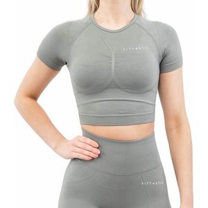 Fittastic Sportswear Shirt Trendy Gray - Grijs - L