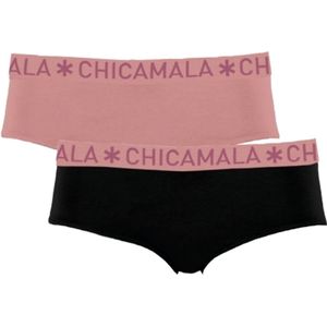 Chicamala – Dames Briefs – Ondergoed Dames – Dames Onderbroeken – Lingerie – 95% Katoen – 2 Pack – Maat S