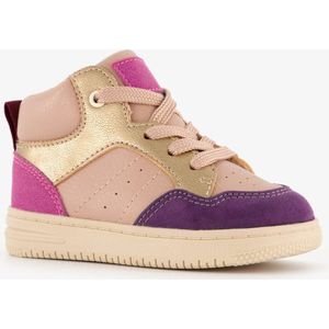 Blue Box hoge meisjes sneakers roze paars - Maat 20 - Uitneembare zool