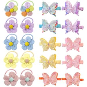 20 Stuks Creatieve Zoete Haar Touwen voor Meisjes - Haaraccessoires - Kapselaccessoires