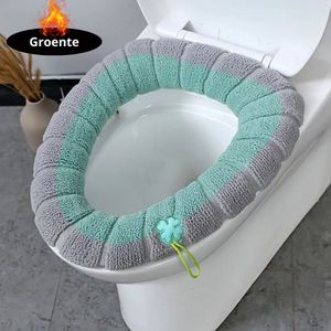 Livano Wasbare Toiletbril Cover - Wc Bril Hoes - Toiletbril - Wc Deksel - Toiletafdekking - Verwarmde Wc Bril - Groente