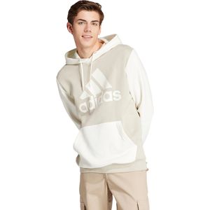 adidas Sportswear Essentials Fleece Big Logo Hoodie - Heren - Beige- XS