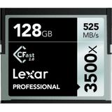 Lexar - Professional CFast 3500x - Geheugenkaart - 256 GB - R:525MB/s W:445MB/s UHS-II