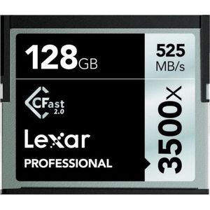 Lexar - Professional CFast 3500x - Geheugenkaart - 256 GB - R:525MB/s W:445MB/s UHS-II
