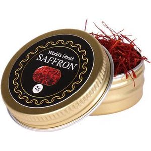 Saffraan 2 Gram | Gecertificeerd | Super Negin Kwaliteit Saffraan