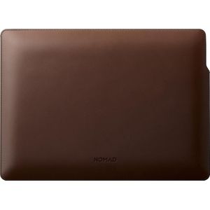 Nomad MacBook Pro Sleeve 16"" - Rustic Brown Leather