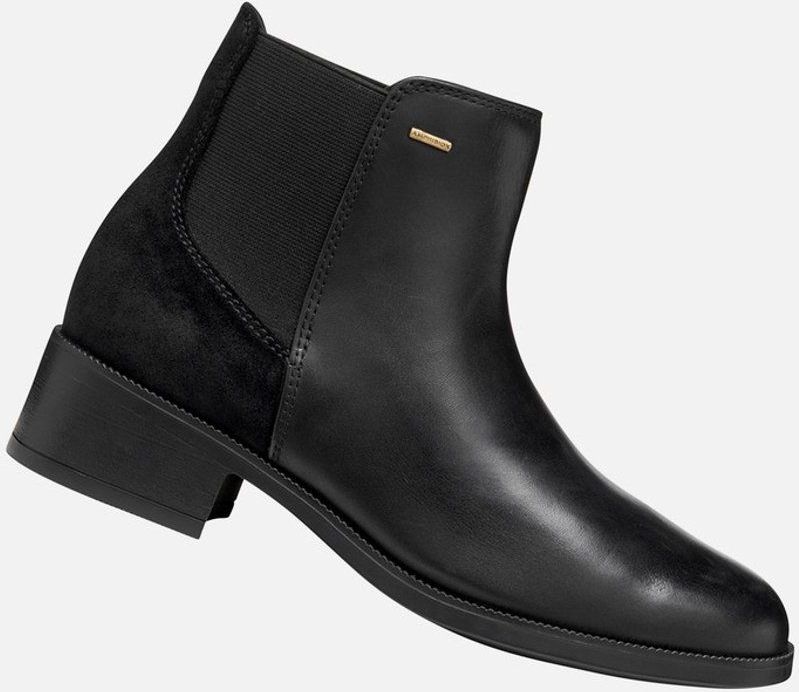 Geox - Camexia ABX - Veterboots - Zwart - Waterdicht