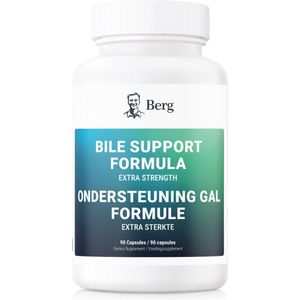 Berg Bile Support Formula Extra Strength – Met zorgvuldig geselecteerde spijsverteringskruiden – Volledige 90-dagenvoorraad – 90 capsules