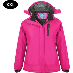 Bovista Skipak - SkiBroek - Skijas - Ski Suit - Wintersport - Dames - 2-Delig - Roze - Maat S