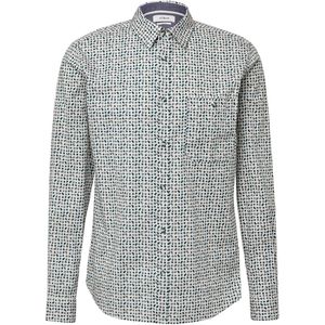 s.Oliver - Hemd - Licht Elastisch - Slim Fit - Katoenpopeline