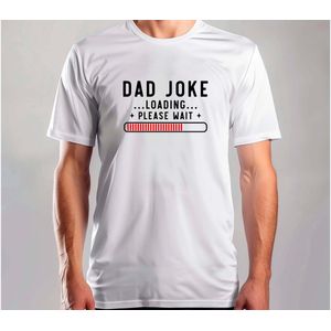 Dad joke loading please wait - T Shirt - BestDad - SuperDad - DadLife - ProudDad - BestePapa - SuperPapa - PapaLeven - TrotsePapa