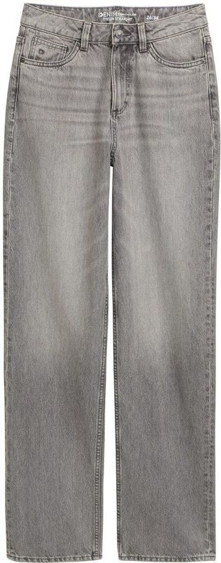 TOM TAILOR DENIM - Jeans - Grey Denim - High Waist - Regular Fit