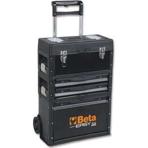 Stapeluik Trolley met 3 Modules - Ideaal voor Gereedschap en Transport
