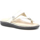 Finn Comfort - Alexandria S - Teenslipper - Beige/Goud - Wijdte H