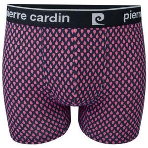 Pierre Cardin Heren Trunk | Boxershort RainDrops Blue/Pink, Maat M